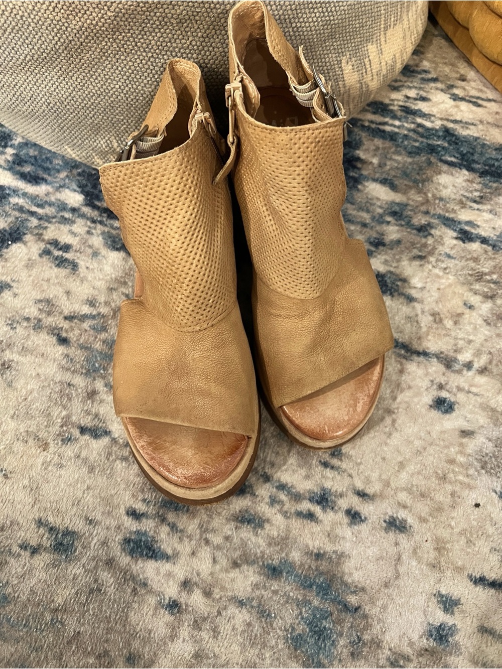 Miz Mooz Libra Sandal Bootie Leather Size  8.5 - Picture 3 of 6